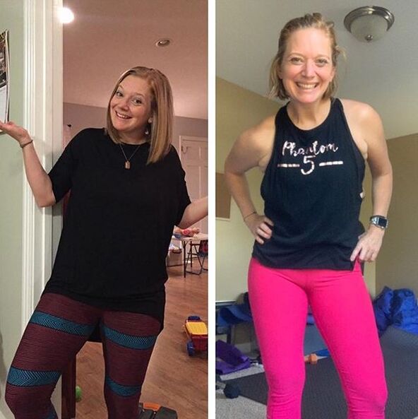 How Inez from Vitoria loses weight thanks to KETO Complete, photos before and after using the capsule