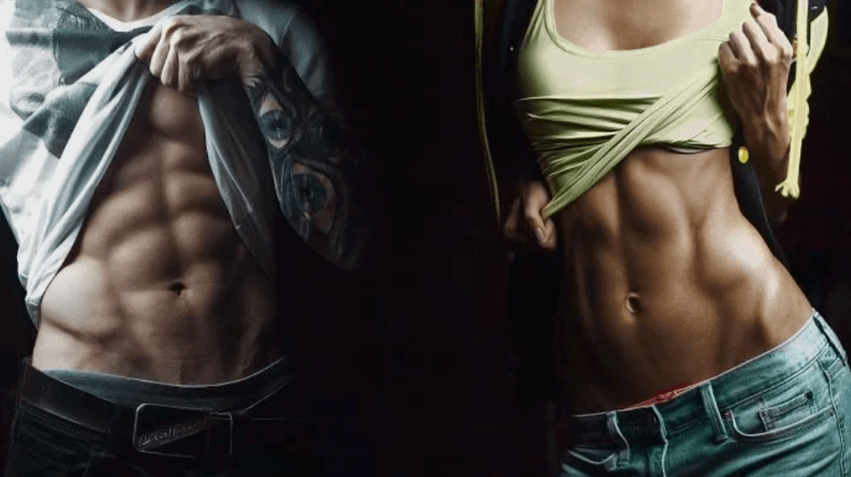 Lose weight in the stomach and hips